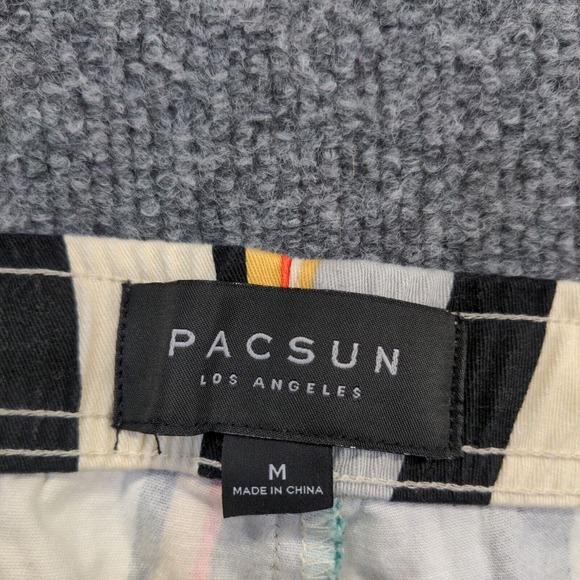 Pacsun Women's Striped Shorts Multicolor Size M Cotton Spandex Blend - Picture 10 of 11